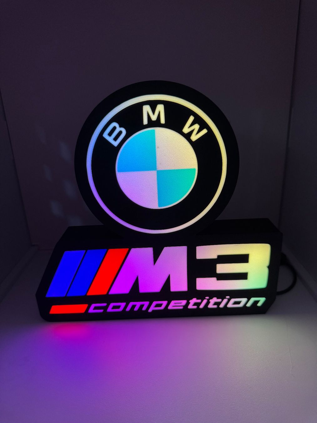Lampade: Lightbox lumière led BMW Competition – Nuovo (secondo la descrizione) da Vicques venduto da PAMB3D 2