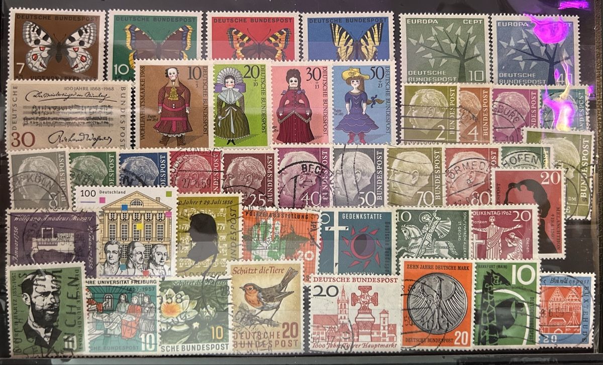 Tutti i francobolli: Kleine Sammlung Briefmarken Deutschland IV – Usato da Bern venduto da mon_622y 1