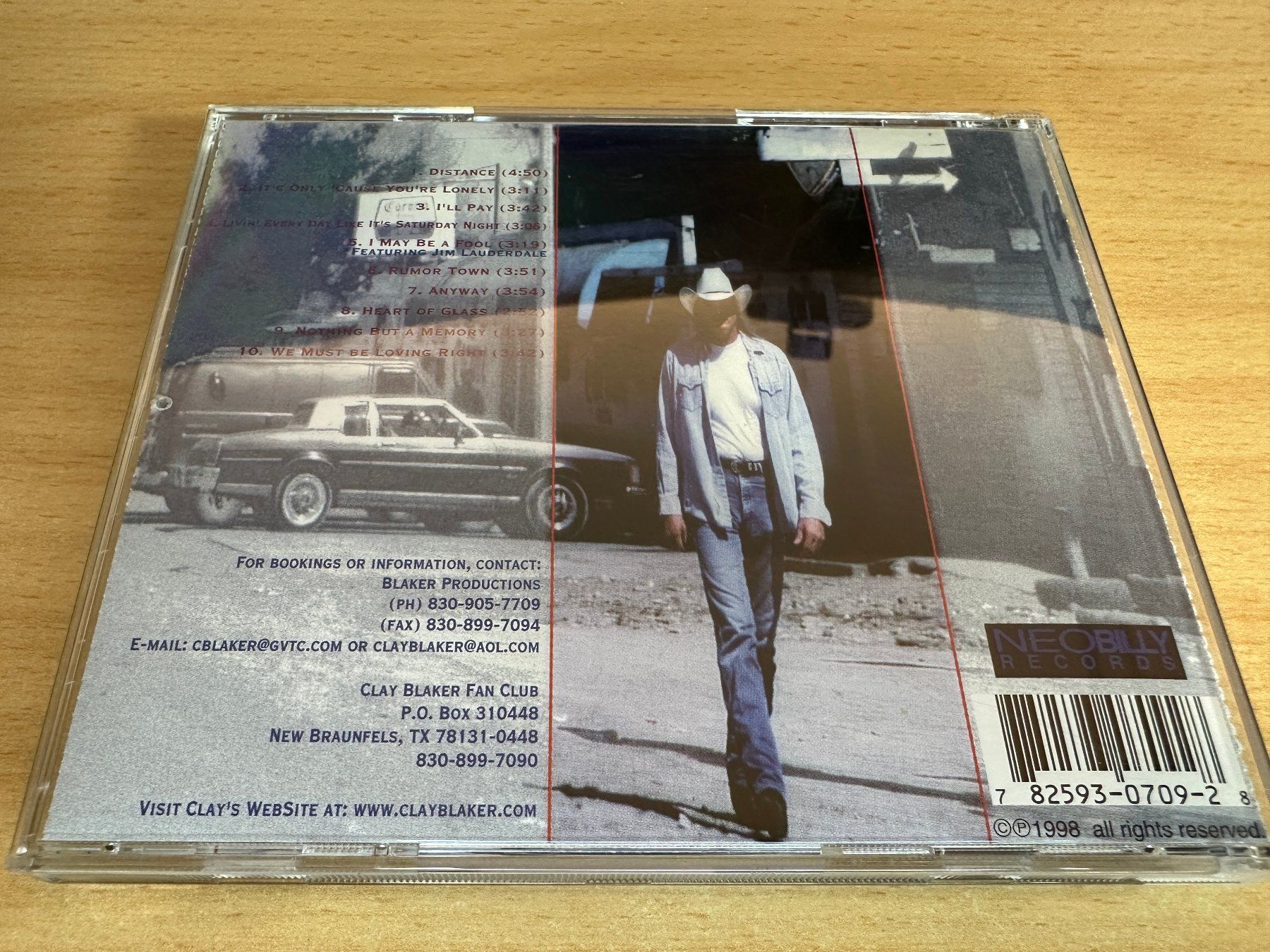 CDs: Clay Blaker - Rumor Town – Gebraucht aus Rikon im Tösstal von Alpenmutz 1