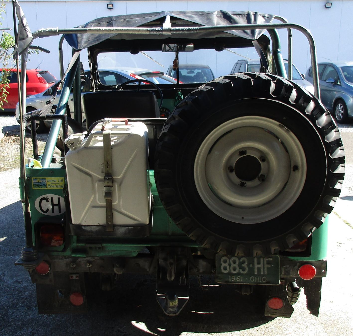 Jeep Willys Overland CJ5 Zivil 4-Gang 1961 (Gebraucht) in Rheineck für ...