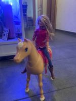 Barbie Pferd mit Reiterin Elektrisch