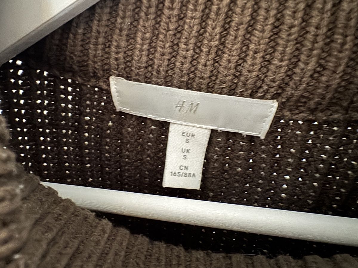 H&M Maglioni & Felpe: Strick-Pullover von H&M in Khaki, Grösse S – Usato da Zürich venduto da s.o13 2