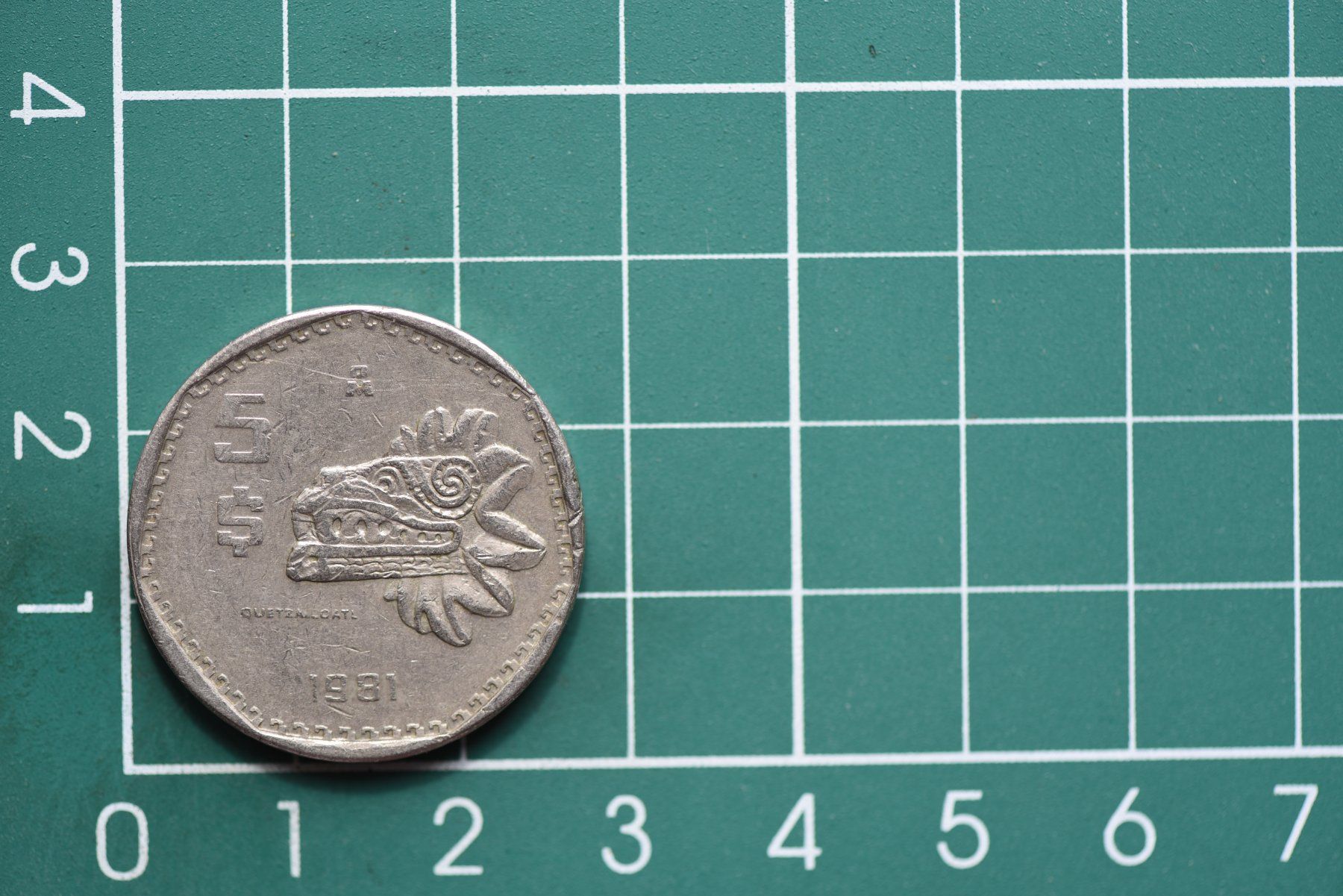 Alle Münzen: währung mexicanos 5 pesos 1981 – Gebraucht aus Laupen BE von Gufi57