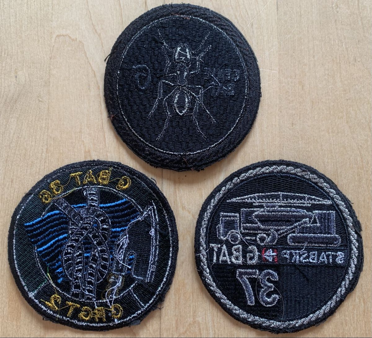 Schweizer Armee Plaketten & Abzeichen: 3 Badges Genie – Gebraucht aus Goldingen von Bergler012 1