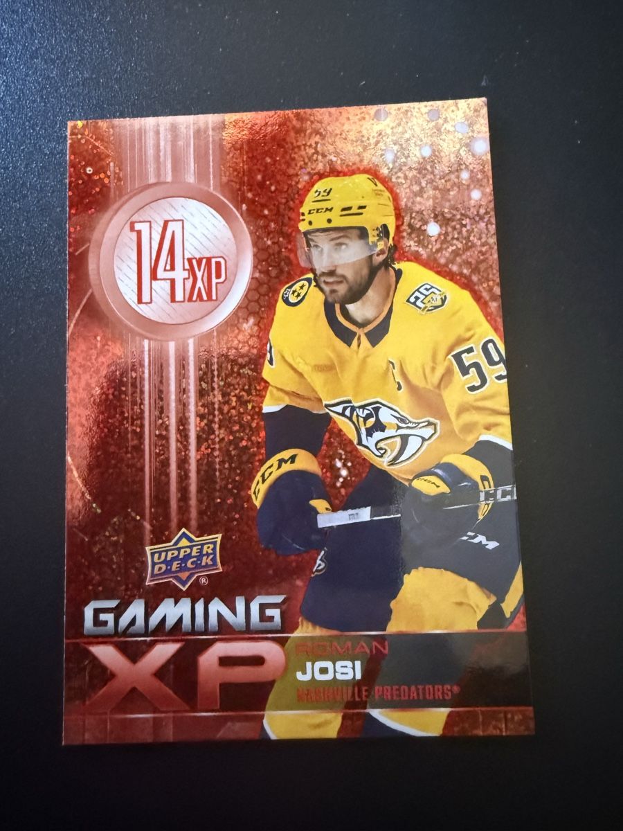 NHL Carte collezionabili: Roman Josi - Nashville Predators  – Nuovo e nell'imballaggio originale da Réchy venduto da Leeroy1998