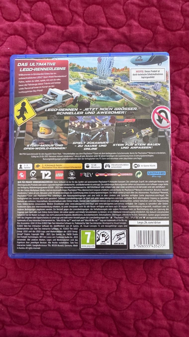 Sony Giochi: Playstation 5 Spiel LEGO 2K Drive – Usato da Birsfelden venduto da Berg41_7 1