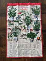 KREIER  Stoffkalender  2012  Küchenkräuter  Küchentuch