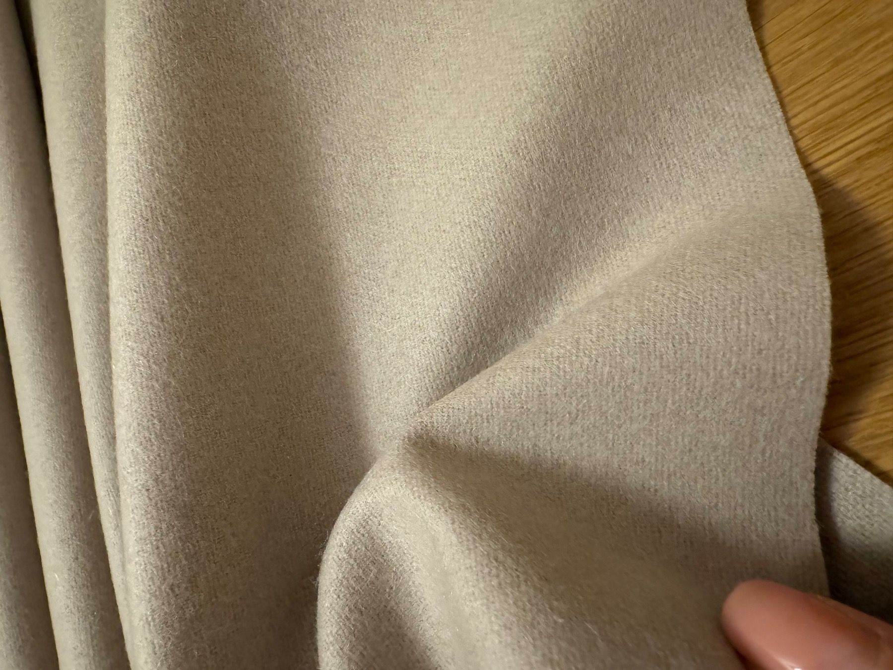 Tessuti: Max Mara Meterware Wolle Mantel Blazer Camelbeige Stoff – Nuovo (secondo la descrizione) da Faulensee venduto da Liebes_Kind_2019 3