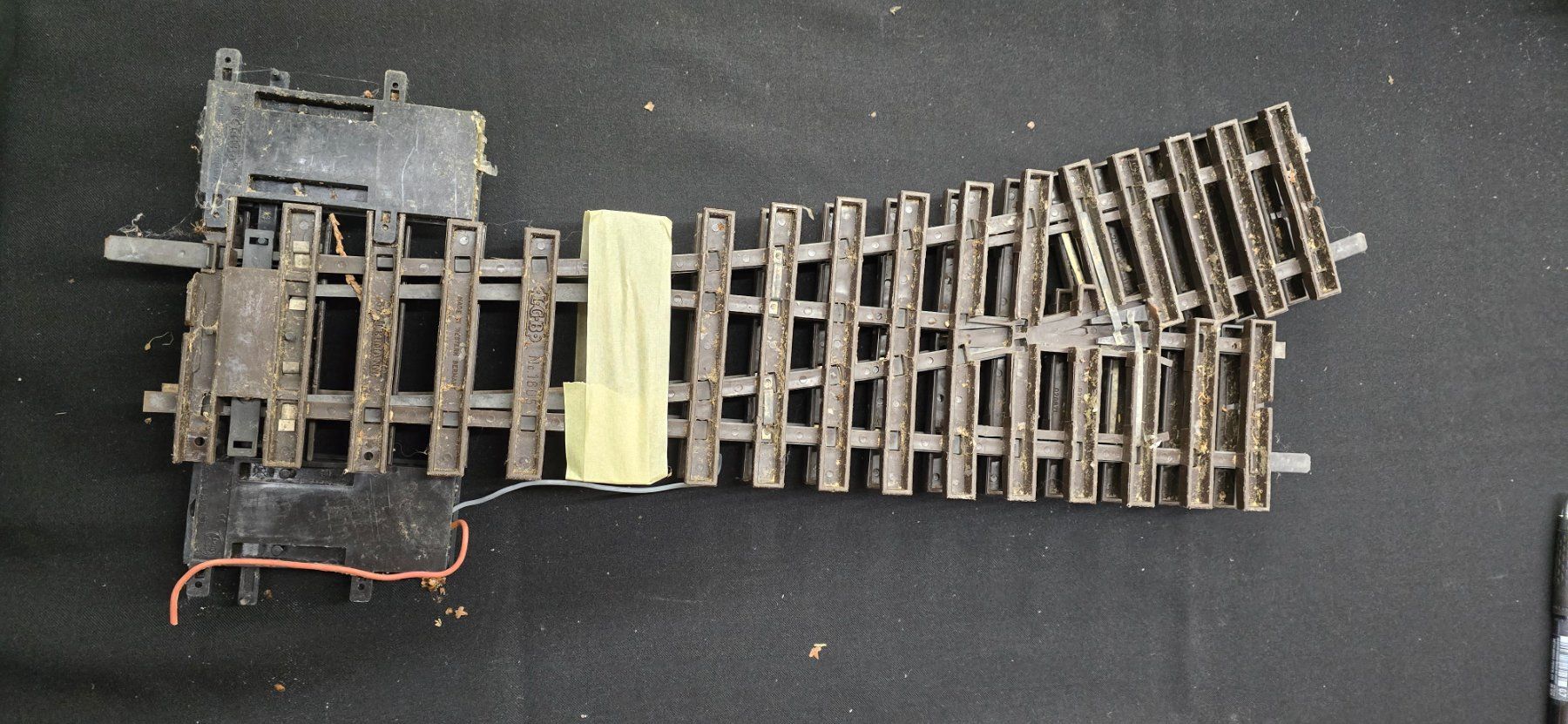 Märklin Modellini di ferrovie: Weiche rechts 120cm LGB – Usato da Russikon venduto da Pedro20 1