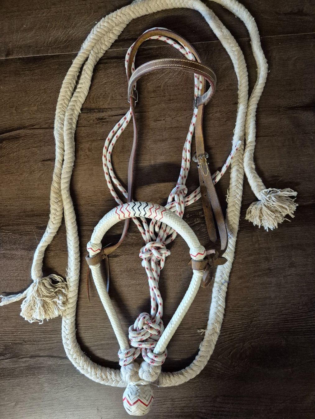 Briglie & Cavezze: Zaumzeug Bosal Cob - Full – Usato da Meggen venduto da Orrinka20