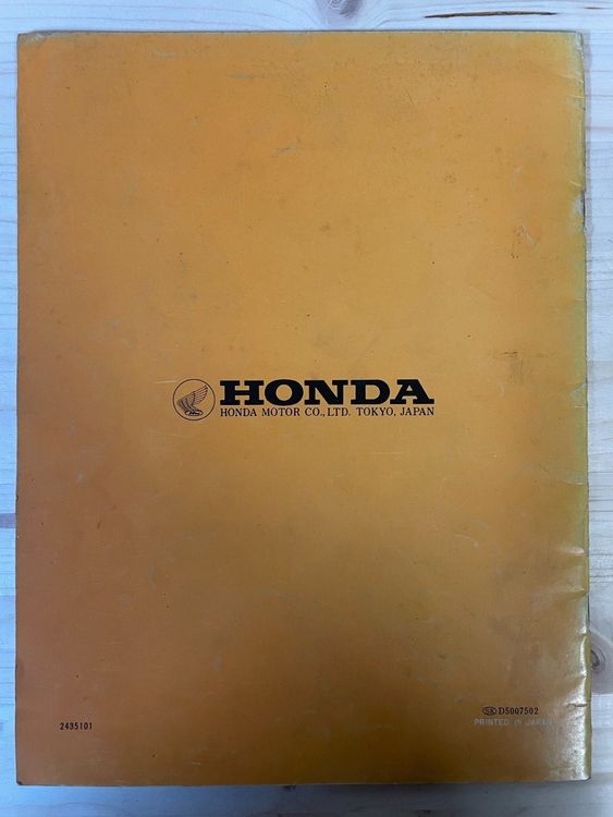 Honda CB 125 B6 Parts List | Kaufen Auf Ricardo