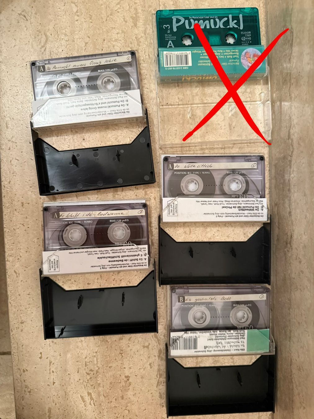 Musicassette: 4 Kassetten von Pumuckl – Usato da Oetwil an der Limmat venduto da Prinzaessli123 1