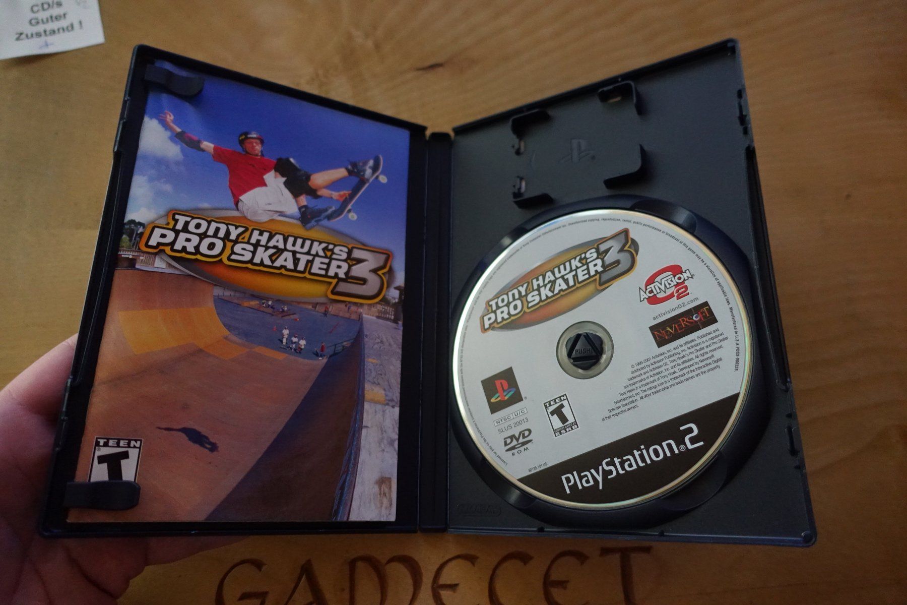 Sony Giochi: Tony Hawk's Pro Skater 3 - Amerika – Usato da Steinach venduto da Gamecet 3