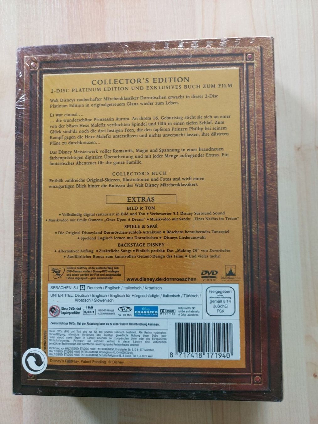 Alle DVDs: Dornröschen  Collectior`s DVD Buch Set – Neu und originalverpackt aus Kölliken von arwen6 1