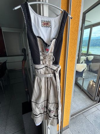 Dirndel Stockerpoint mit Leinen. Gr. 38, top Zustand