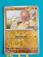 Arven's Toedscool Reverse Holo Pokemon Destined Rivals #1.9