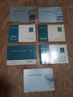Livrets d'Instructions de service Mercedes Benz