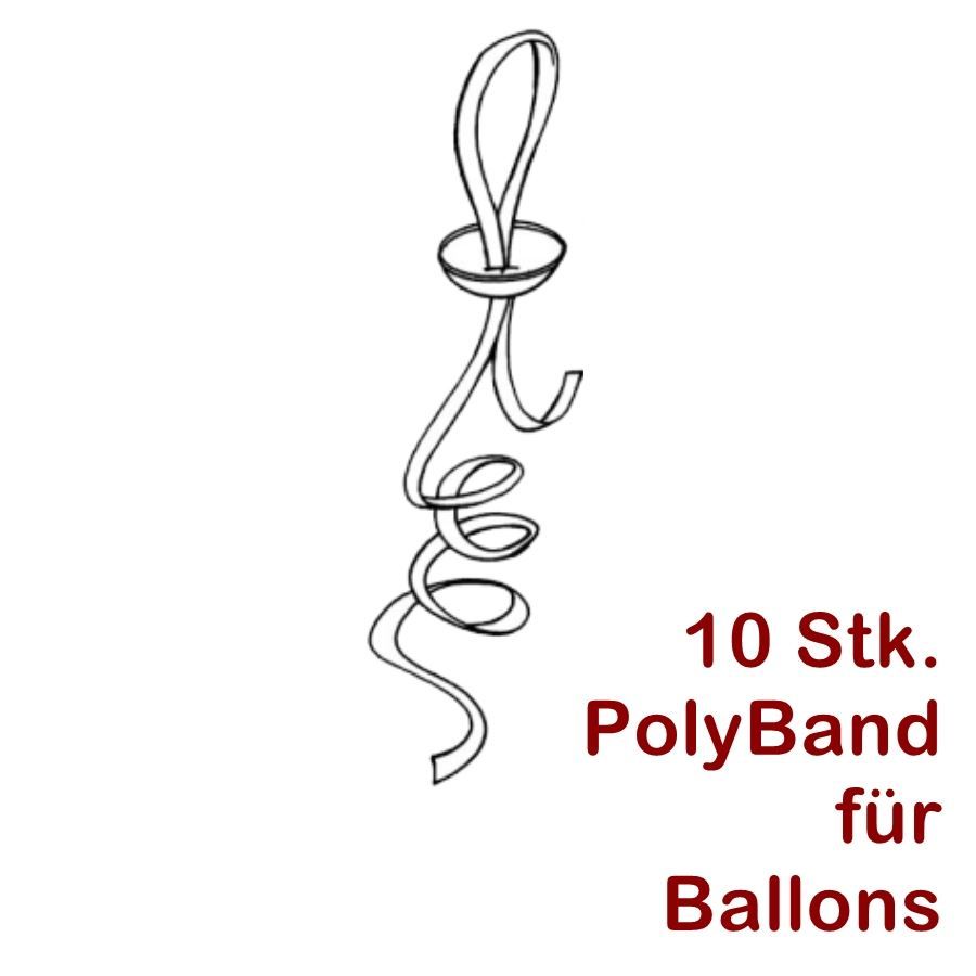 Toutes les décorations: 10Stk. Ballonband mit Zipper Verschluss – Neuf avec emballage d'origine à Wettingen par Swala