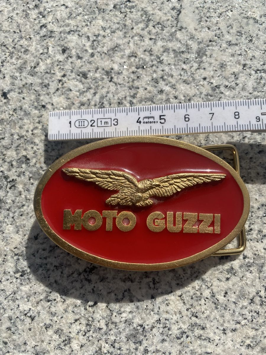 Moto Guzzi Fibbie per cinture: Gürtelschnalle Moto Guzzi – Nuovo (secondo la descrizione) da Rotkreuz venduto da Once0 2