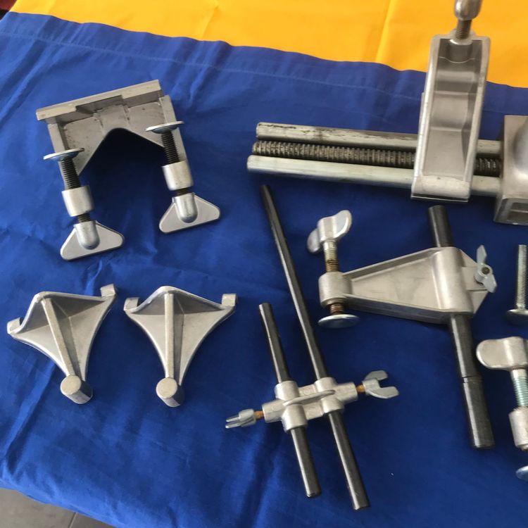 Zyliss Universal Spanngerät Schraubstock Leimzwinge Zubehör (Neu und