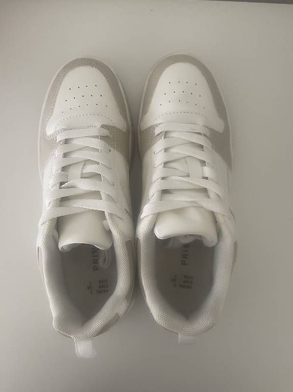 Scarpe da donna: Sneaker weiss/beige Gr. 38 Turnschuh – Usato da Reinach BL venduto da present4you 3