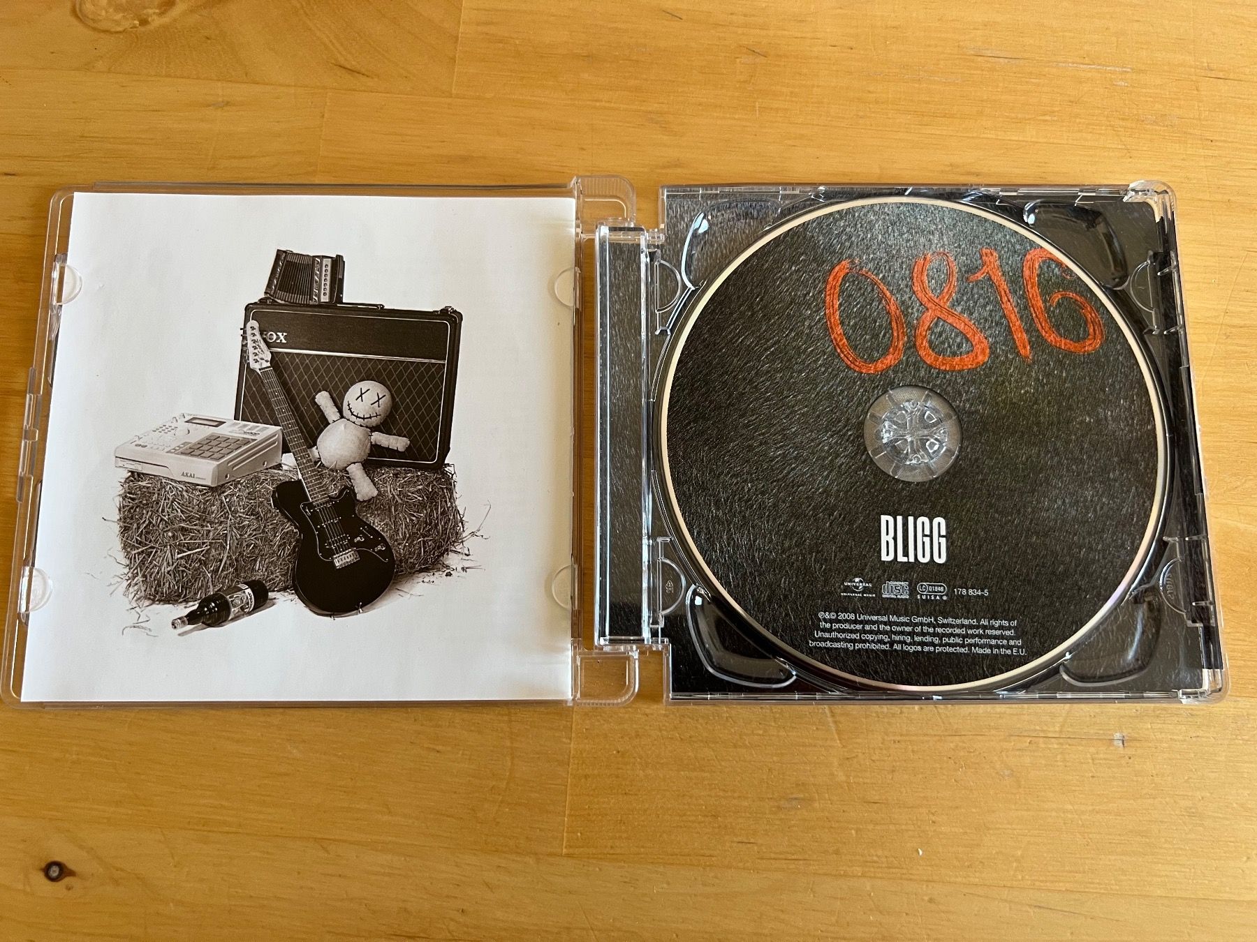 CD: Bligg - 0816 – Usato da Lützelflüh-Goldb venduto da Guemseli 2