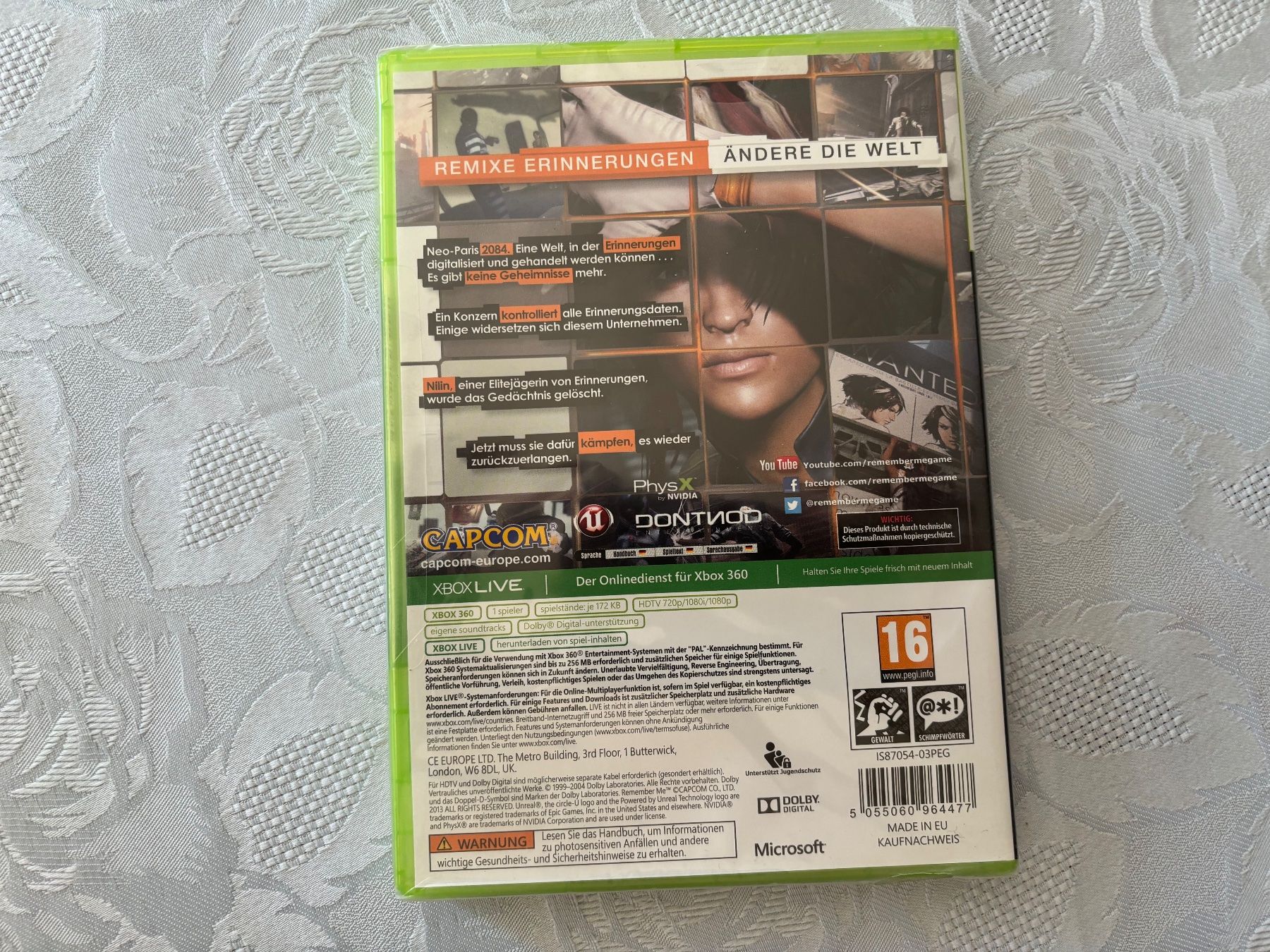 Giochi: Remember Me (NEU) – Nuovo e nell'imballaggio originale da Frenkendorf venduto da Fionchen 3