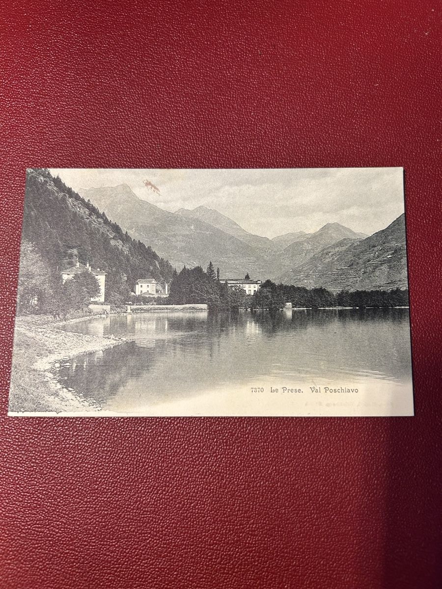 Cartoline postali: Le Prese Val Poschiavo  – Usato da Breganzona venduto da Milesbo