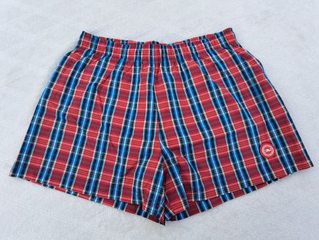 CMP Shorts Gr. S kariert rot/blau NEU!