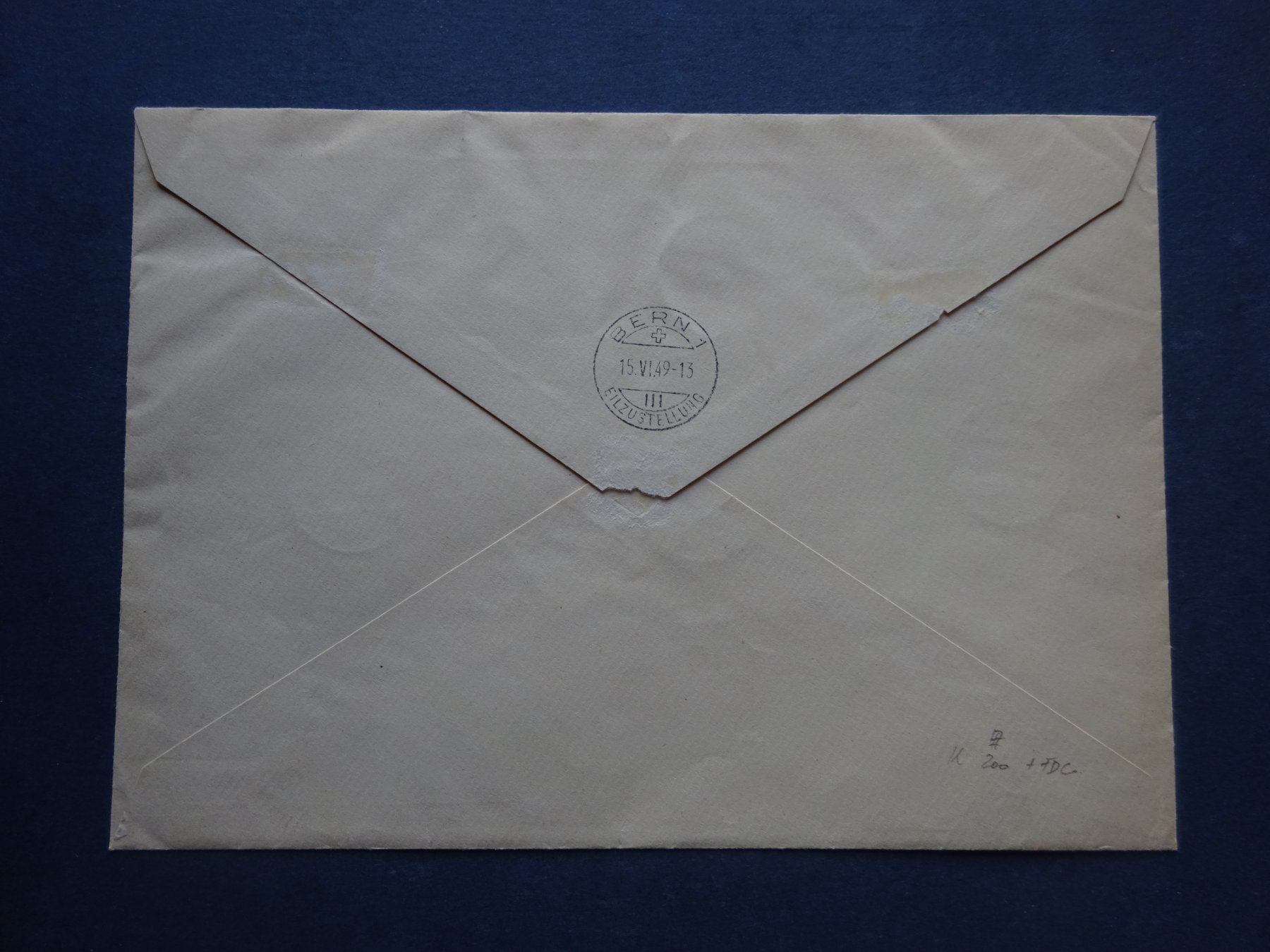 Tutti i francobolli: 1949 Pro Patria im 4er Block auf FDC – Usato da Appenzell-Steinegg venduto da adi1975 3