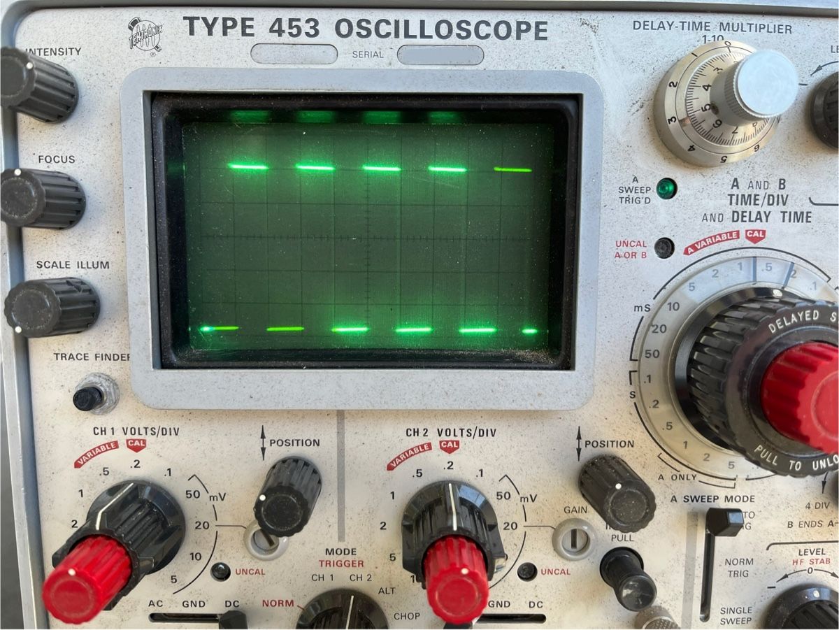 Misurare: Oscilloscopio Tektronix TYPE 453 – Difettoso da Sementina venduto da chichi100 1
