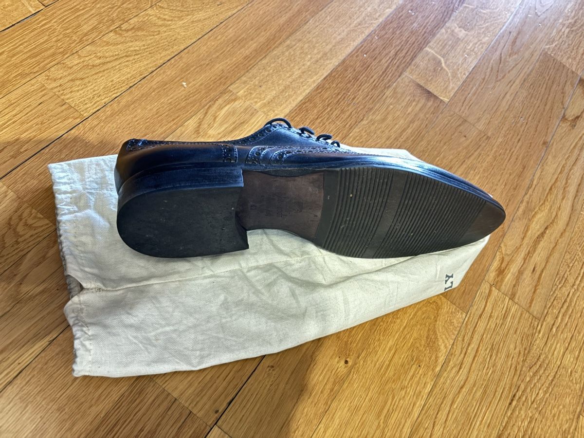 Navyboot Scarpe da uomo: Navy Boot vintage schwarzer Lederschuh Grösse 42 – Usato da Oetwil a.d. Limmat venduto da sneep02 3