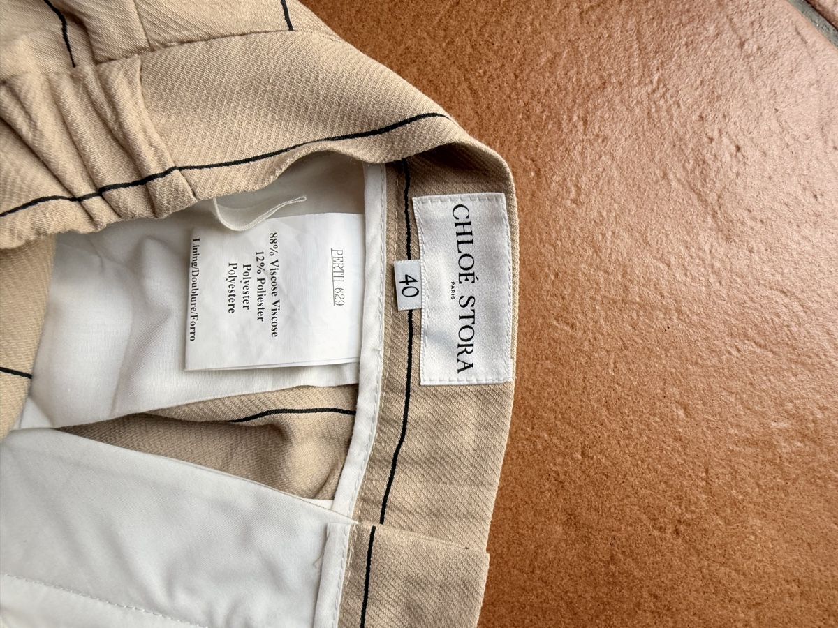 Chloé Pantaloni: CHLOÉ Stora Paris  pantaloni tg 40 – Nuovo (secondo la descrizione) da Bellinzona venduto da bul_mvy5 5
