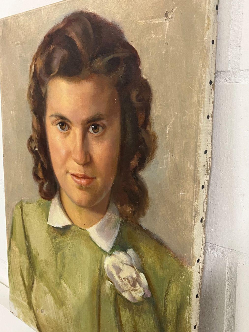 Dipinti: MAX CRAMER (1882–1960) Ölgemälde "Junge Dame" – Usato da Basel venduto da Kaffee_und_Kunst 6