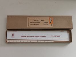 Vintage Schriftschablonen Griechisch (W11) 