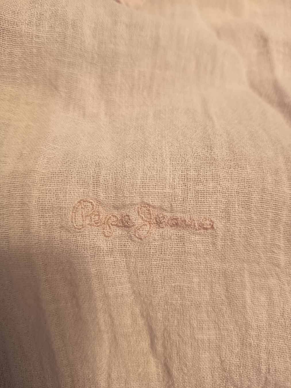 Pepe Jeans Camicette: Pepe Jeans Bluse Leinen-Mix hellrosa Gr. XL – Usato da Belp venduto da lamadefi12 2