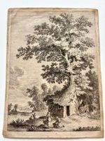 💚 HISTORISCHER KUPFERSTICH Jakob Philipp Hackert 💚 1761