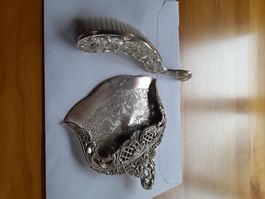 Pelle a miettes Krümeltablett mit Besen schön zilisiert