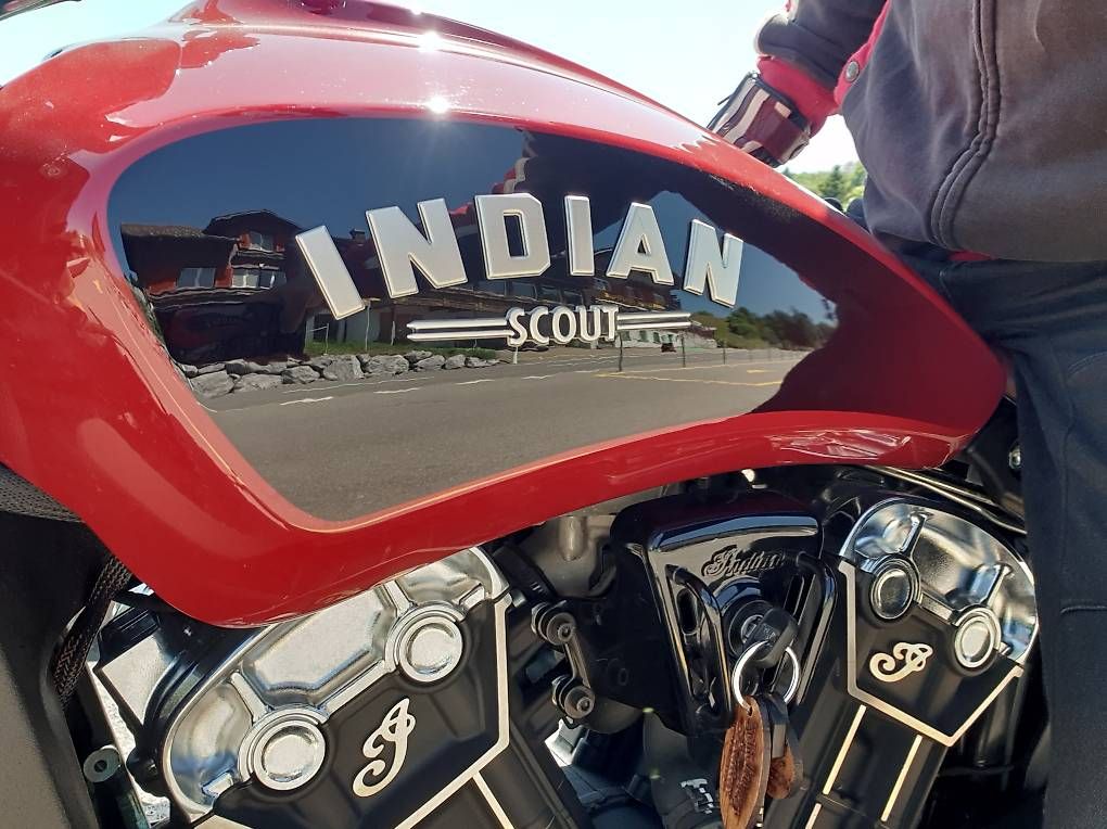 Chopper: INDIAN SCOUT BOBBER 35kw / 70kw 6000km frisch ab MFK – Gebraucht aus Laupen ZH von Cougar70 3