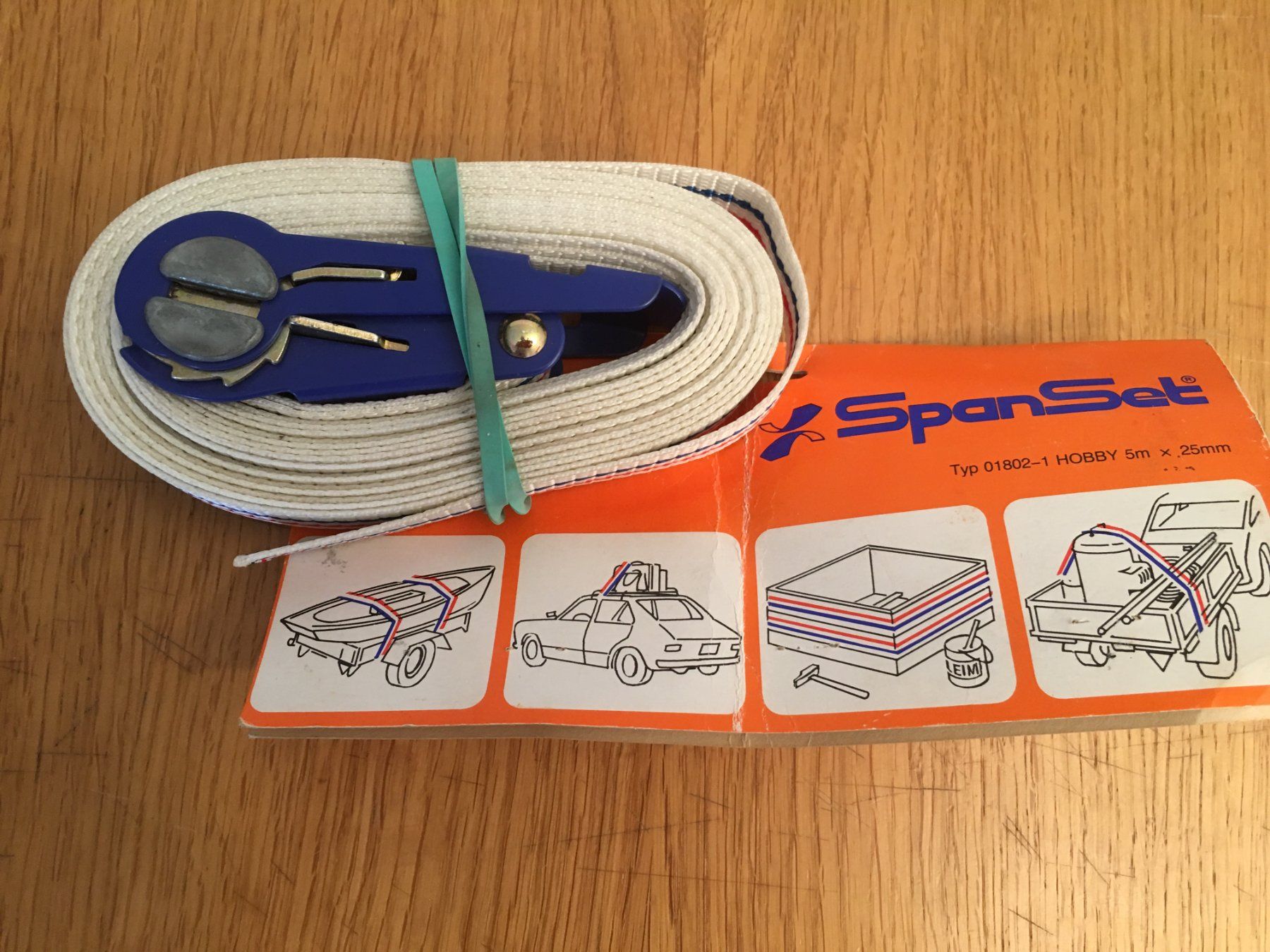 Macchine rilegatrici: Spannset 5m x 25 mm – Usato da Richterswil venduto da solalex