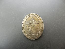 Altes Abzeichen Männerchor Hard Zürich 1905 - 1930