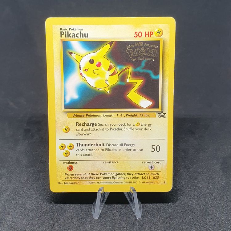 Pokémon Pikachu Gold Stamp Promo WOTC Kaufen auf Ricardo
