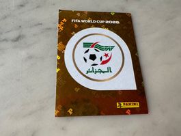 Panini FIFA Fussball WM 2026 Sticker Wappen Algerien ALG 1