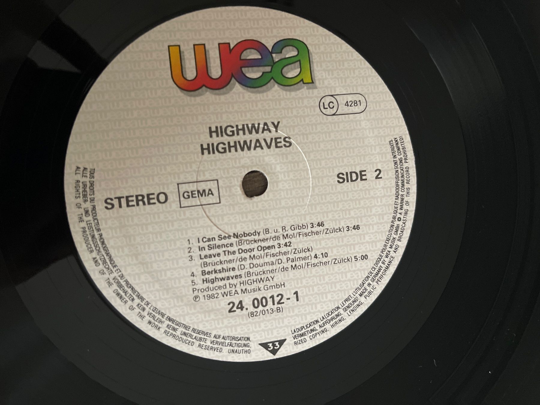 Schallplatten: A182/Highway Highwaves – Gebraucht aus Frutigen von Philippe_jsp 2