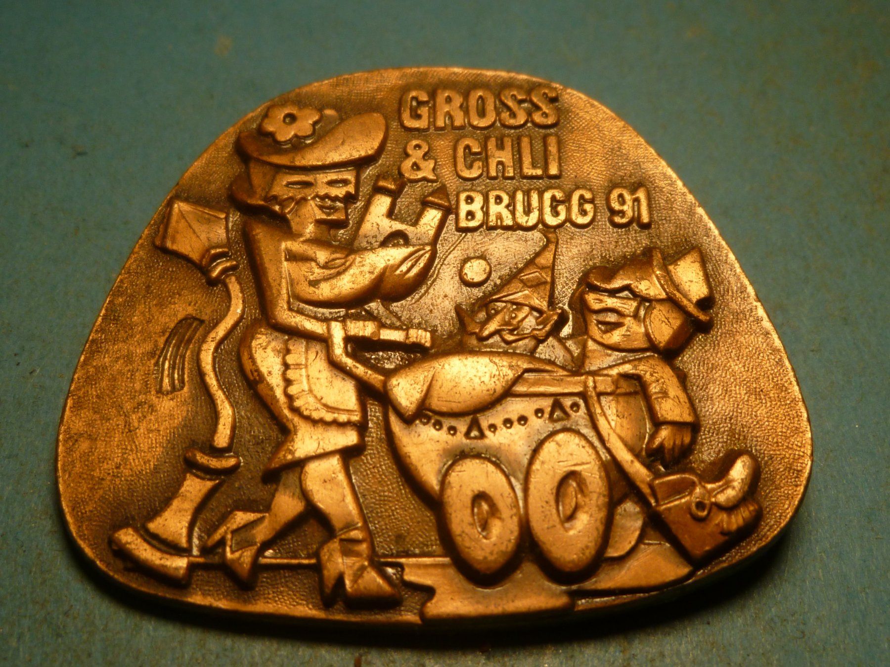 Placchette & Badge: BRUGG 1991 BRONZE – Usato da Ried (Muotathal) venduto da Mandarin02