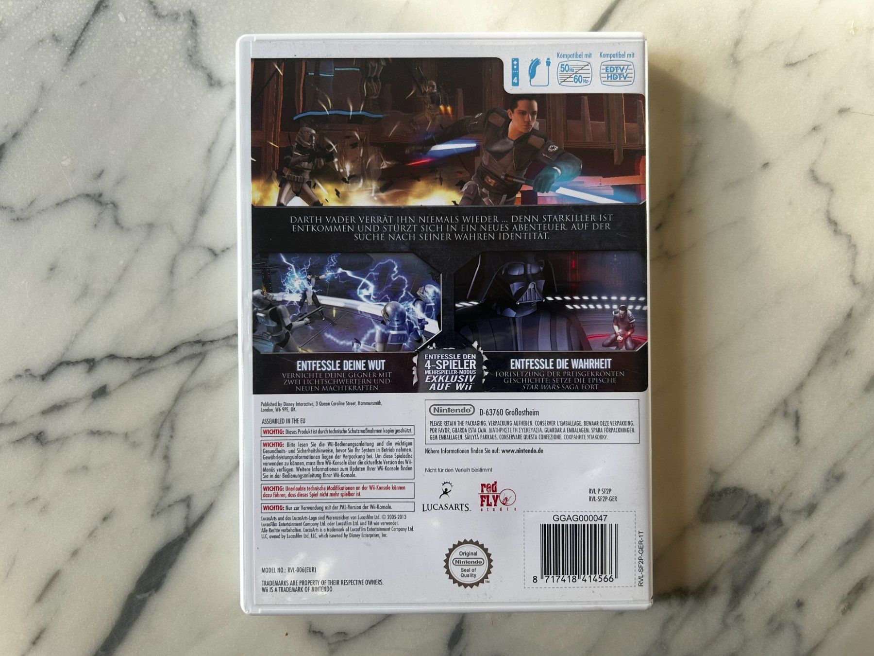 Nintendo Giochi: Star Wars the Force Unleashed 2 - Nintendo Wii – Usato da St. Gallen venduto da lis_cd6d 1
