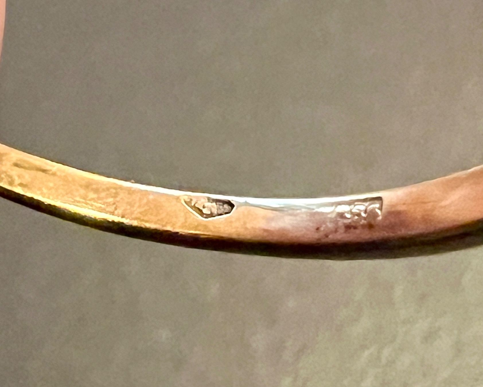 Anelli: Gold-Ring 14K mit Steinen – Usato da Chur venduto da Penting1935 6
