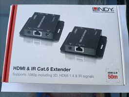 Lindy HDMI & IR Cat.6 Extender 50m - Neuwertig!