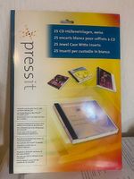 CD- und DVD Hülleneinlagen, weiss
