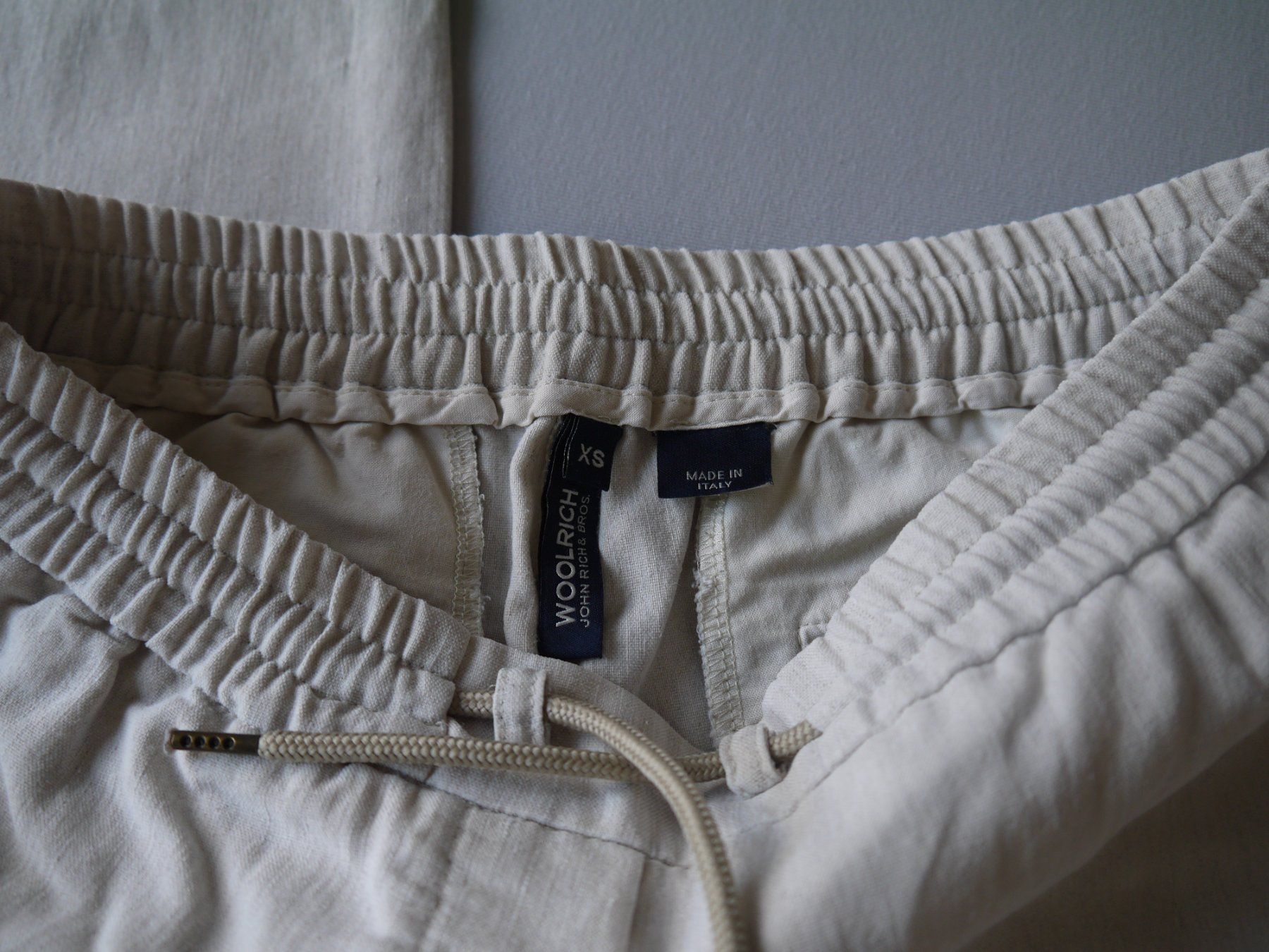 Woolrich Pantaloni: WOOLRICH Hose aus Leinen – Usato da Hagendorn venduto da Blaf 1